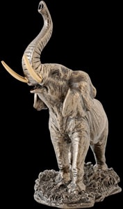 Elefant figur i moderne nordisk indretning